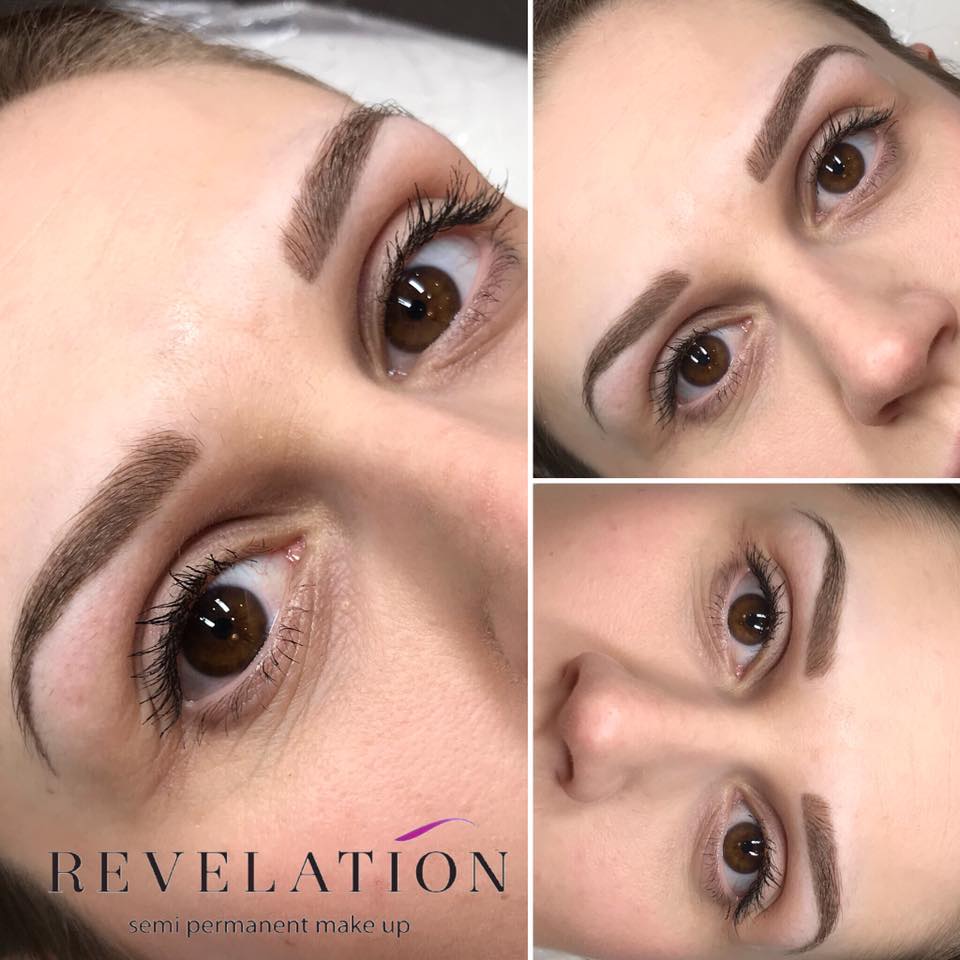Hazelnut by Li Pigments, Li Aqua Pigment line, micropigmentation pigment, eyebrow pigment healed results 2