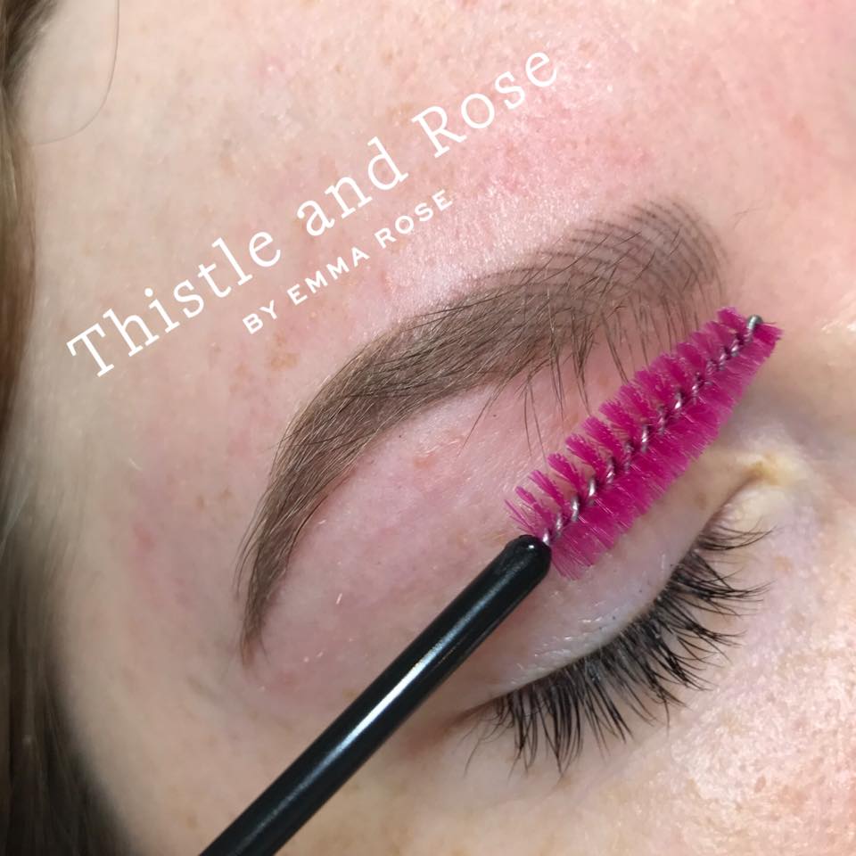 Mochaccino by Li Pigments, Li Aqua Pigment line, micropigmentation pigment, eyebrow pigment healed results 3