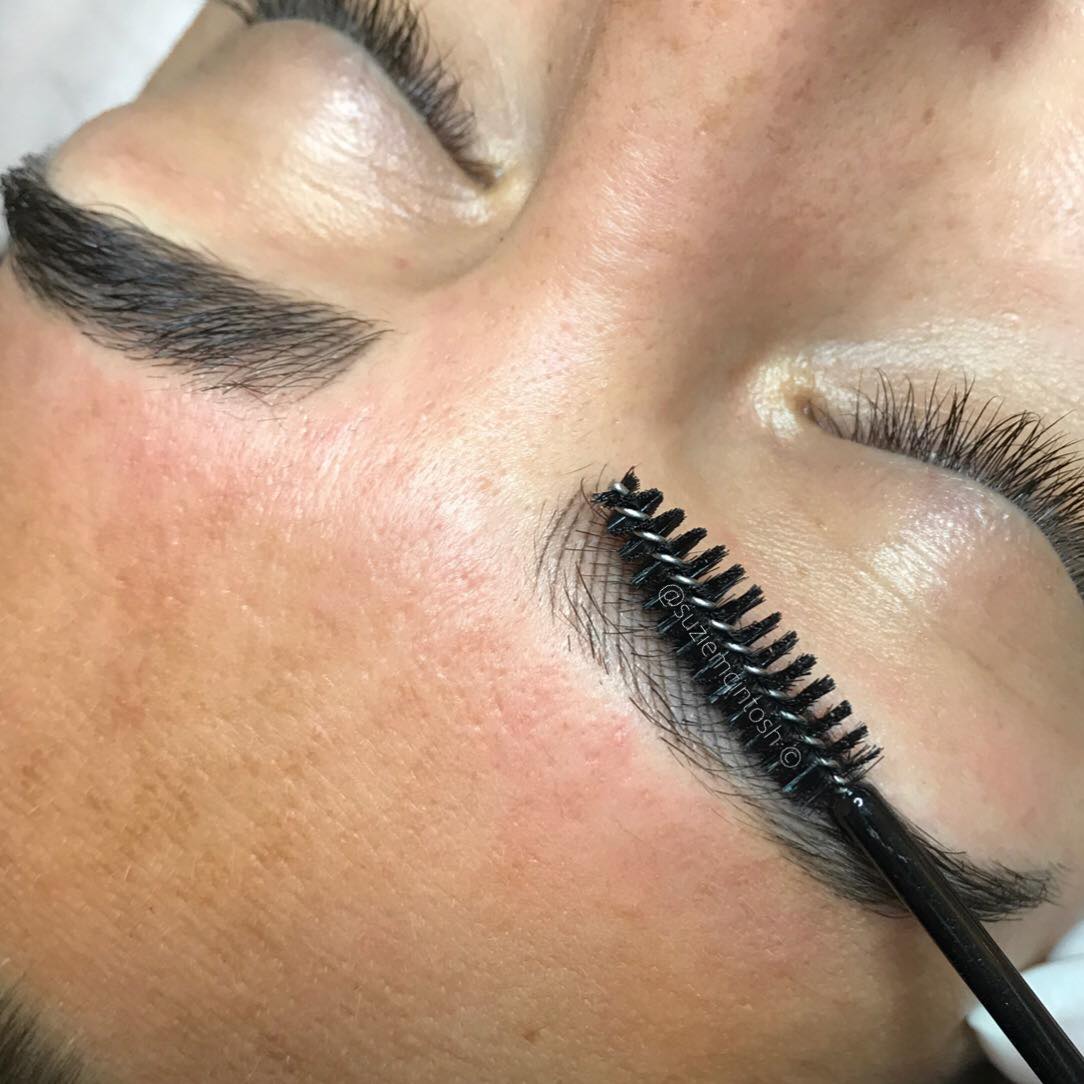 Ebony Brown by Li Pigments, Li Aqua Pigment line, micropigmentation pigment, eyebrow pigment healed results