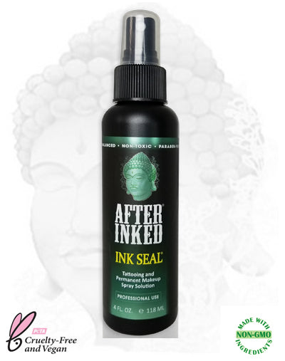 After Inked Ink Seal Tattoo Spray 4 oz front view
