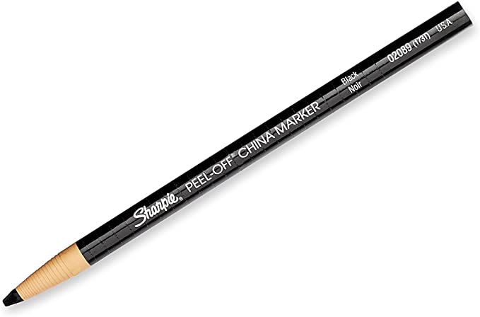 Pre-draw Eyebrow Wax Pencil Black, permanent makeup pencil, pmu brow pencil, brow pencil for permanent makeup front view