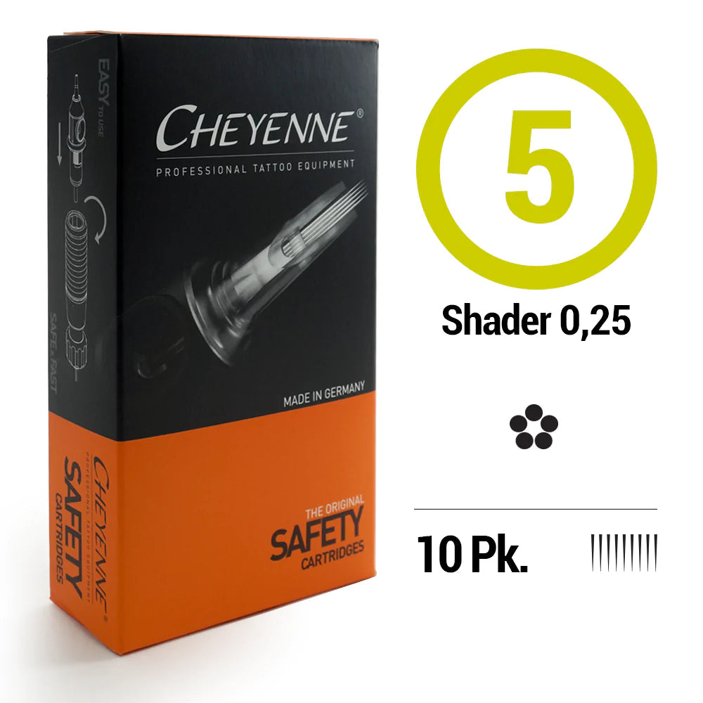 Cheyenne Safety Needle Cartridges