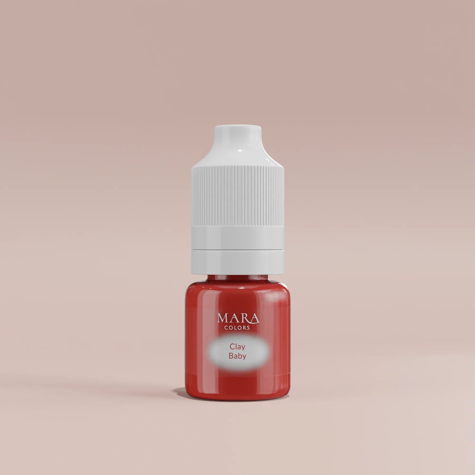 Clay Baby 5ml lip pigment, permanent makeup pigment by Mara Colors, Mara Pro pigments