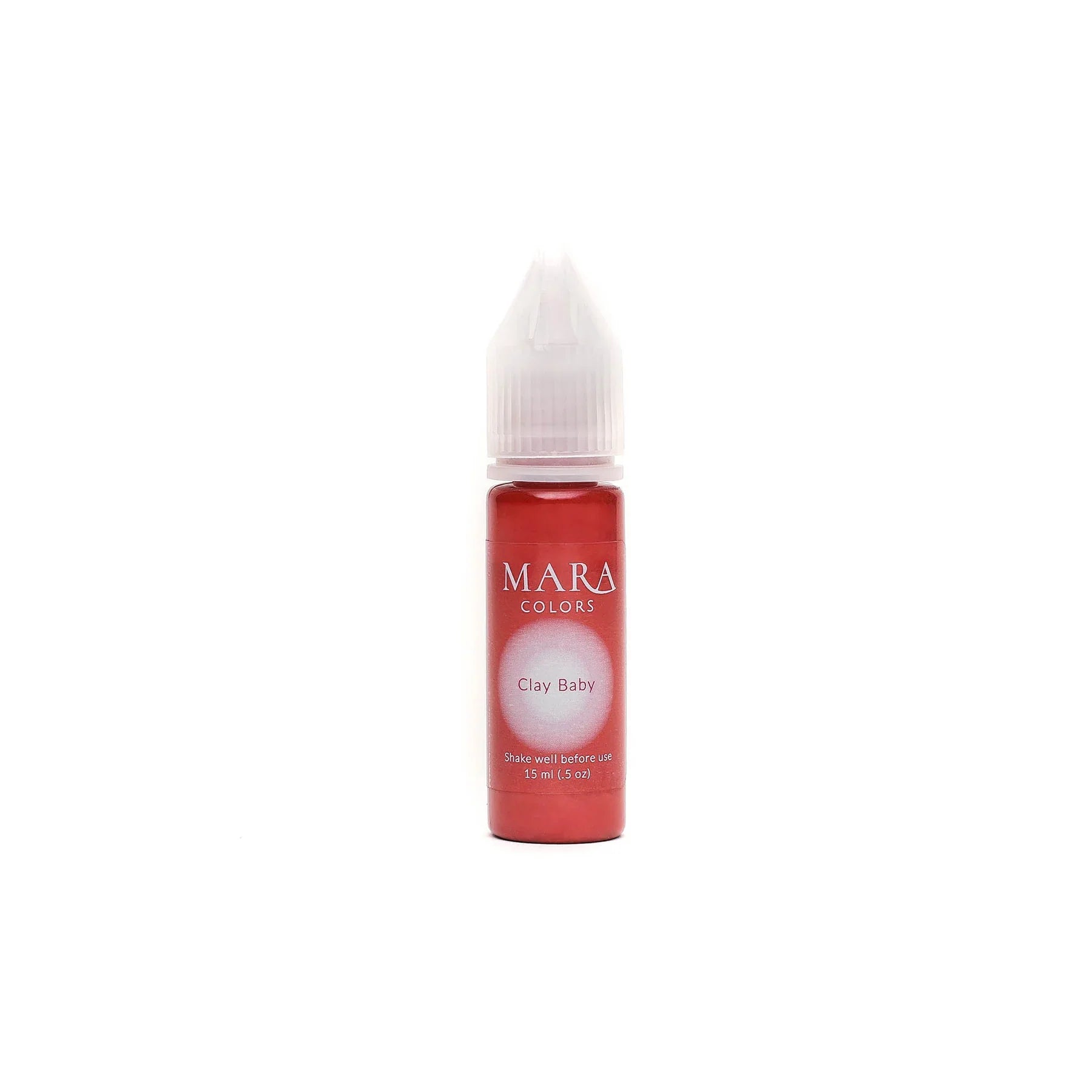 Clay Baby 15ml lip pigment, permanent makeup pigment by Mara Colors, Mara Pro pigments