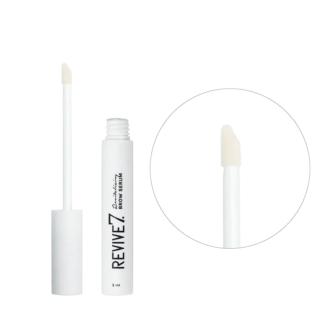 Revive7 Revitalizing Brow Serum by Toronto Brow Shop, close up of brush