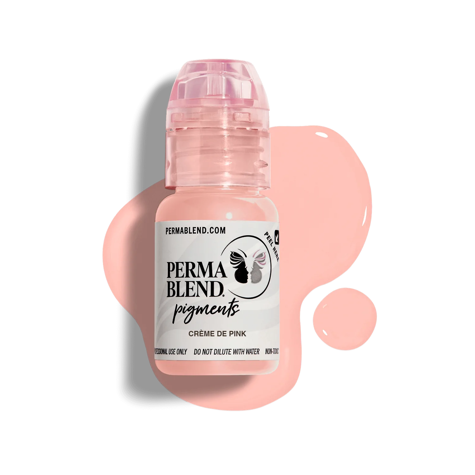 Signature Lip Set by Perma Blend, Permanent Makeup Pigments, Pigments for Lip Blush, Creme De Pink