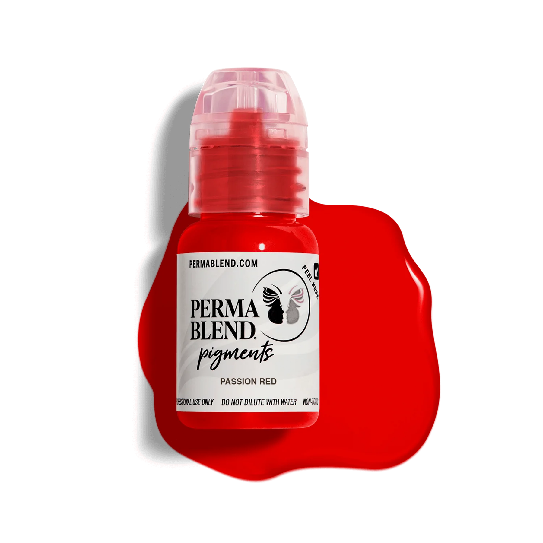 Signature Lip Set by Perma Blend, Permanent Makeup Pigments, Pigments for Lip Blush, Passion Red