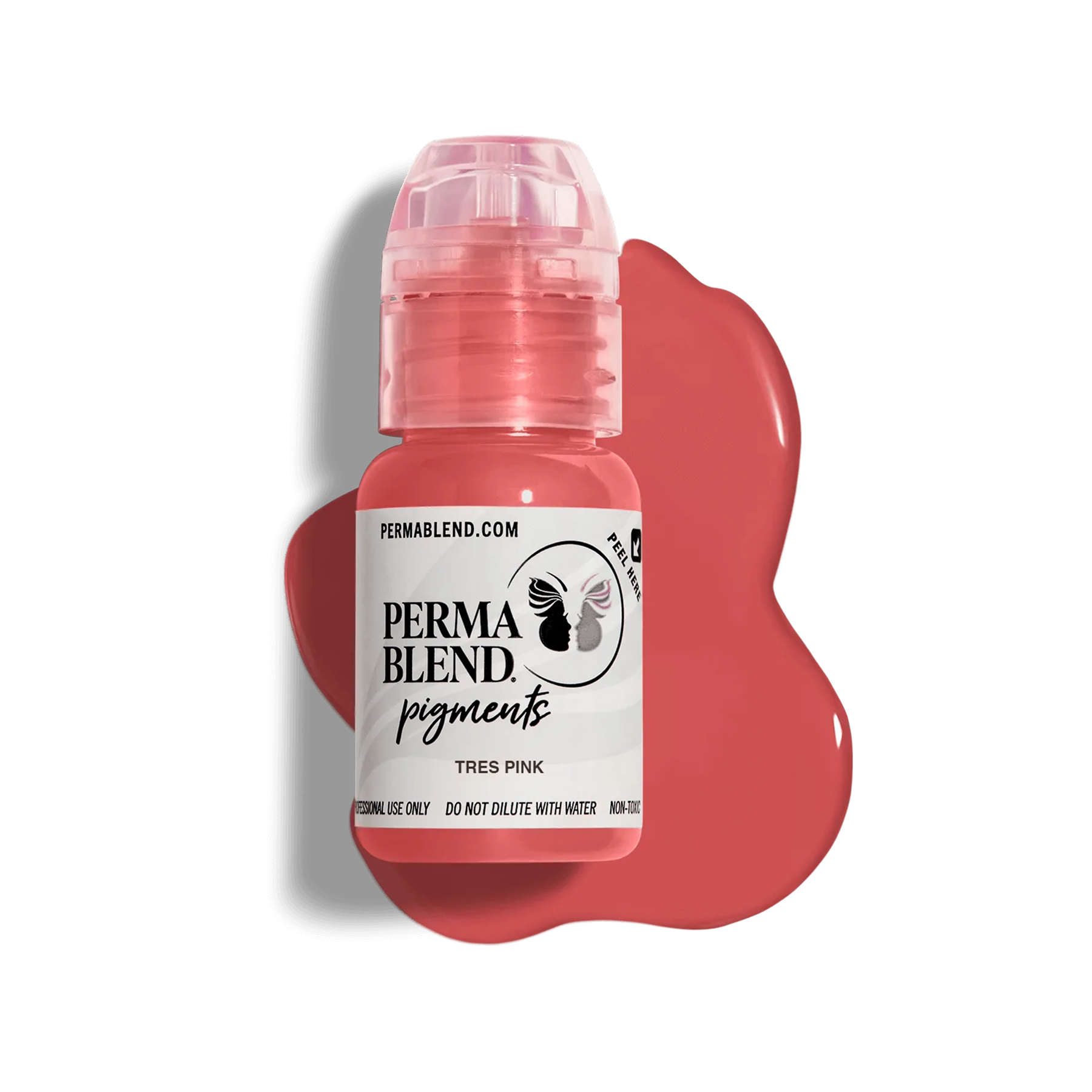 Signature Lip Set by Perma Blend, Permanent Makeup Pigments, Pigments for Lip Blush, Tres Pink
