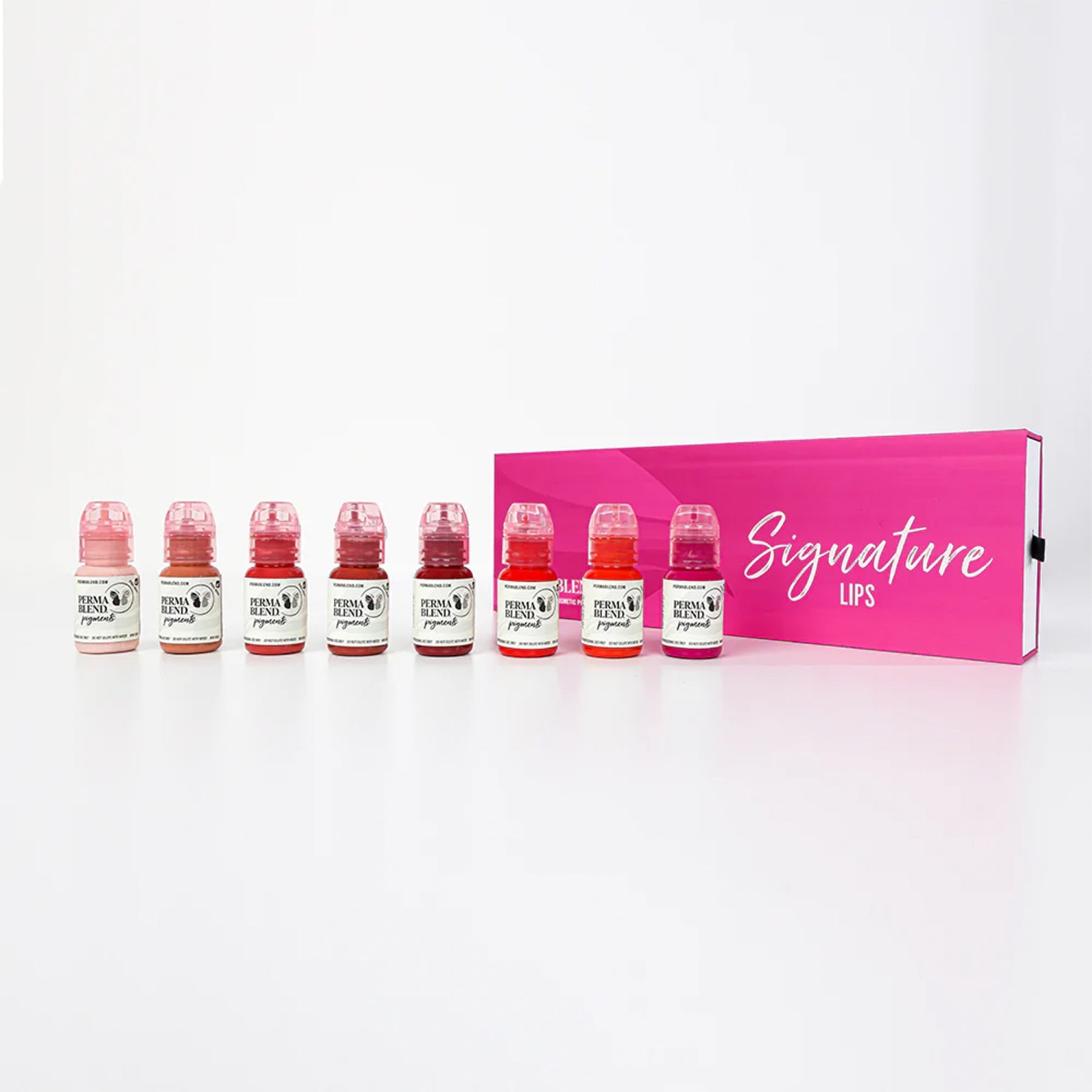 Signature Lip Set by Perma Blend, Permanent Makeup Pigments, Pigments for Lip Blush